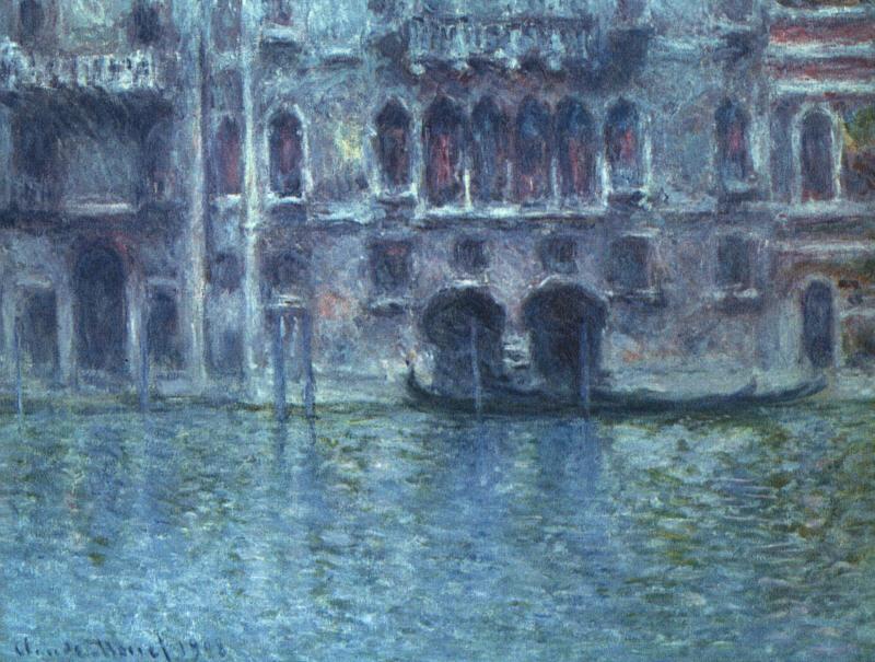 Claude Monet Palazzo de Mula, Venice France oil painting art